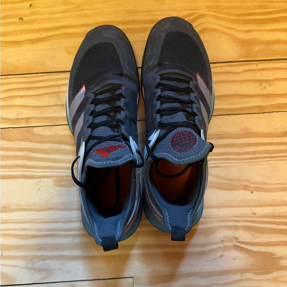 Men's Black and Gray Athletic Shoes